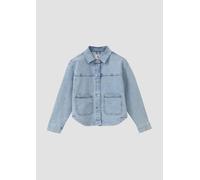 Oversized Jeansjacke mit Used-Effekt 170/176 blau 2164804.52Z7.170_176