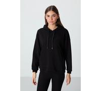 Oversized Kapuzen-Sweatshirt mit Tasche S