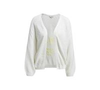 oversized open cardigan with 1/1 raglan sleeves Gelb M