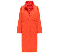 Oversized Parka mit krempelbaren Ärmeln "Zenblüte 14" Spicy Orange S