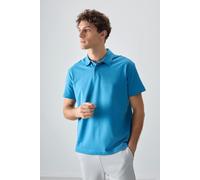 Oversized Polo-Kragen T-Shirt M