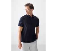 Oversized Polo-Kragen T-Shirt M