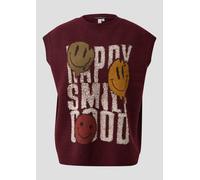 Oversized Pullunder XL rot|mehrfarbig 2173033.39X0.XL