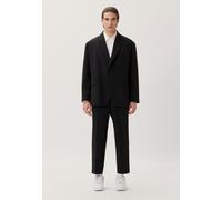 Jackett STUDIO SEIDENSTICKER, Herren, Gr. L/XL, schwarz, 100% Polyester, unifarben, oversize, Sakkos, 1/1 Uni (64303729-L) schwarz