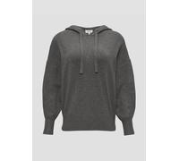 Oversized Strickpullover aus Viskosemix 44 grau 2158035.9730.44