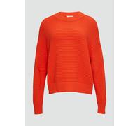 Oversized Strickpullover mit Strukturdetails 38 Orange 2158475.2586.38