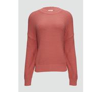 Oversized Strickpullover mit Strukturdetails 44 Orange 2158475.2070.44