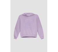 Oversized-Sweatshirt mit Kapuze und gummiertem Frontprint XL lila 2149536.4725.XL