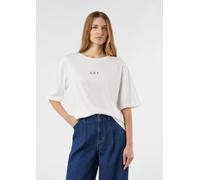 Oversized T-Shirt mit Front- und Backprint XS weiß 2172985.01D1.XS