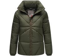 Oversized Winter Steppjacke "Schokolinaa 14" Olive XXXL