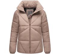 Oversized Winter Steppjacke "Schokolinaa 14" Taupe Grey XXXL