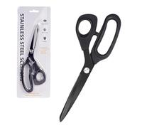 OWLMATE Schneiderschere, Stoffschere Scharf, linkshänder Schere, Scheren Set mit TPR-Griffen für Homeoffice, Künstler und Schneider 21.6 cm (1 Stück)