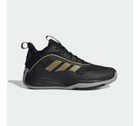 adidas Herren Own The Game 3 Shoes Basketball-Schuhe, Core Black/Gold Metallic/MGH Solid Grey, 40 EU