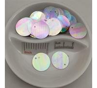 OWNPET 10 g, 20 mm, rund, lose Glitzer, Pailletten, Paillette, für Damen, Nähen, Hochzeit, Dekoration, Basteln, Kinder, DIY-Zubehör