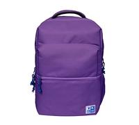 Oxford B-Ready Schulrucksack, Unisex, 18 l, 42 m, gepolsterte Laptoptasche, recyceltes Polyester RPET, dunkelviolett, 42 x 30 x 15 cm, Casual