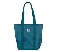 Oxford B-Trendy Schultertasche oder Umhängetasche, 38 cm, gepolsterte Laptoptasche, Aqua, 34x31x12cm, Gepolstert