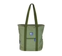 Oxford B-Trendy Schultertasche oder Umhängetasche, 38 cm, gepolsterte Laptoptasche, recyceltes PET-Polyester, Safarigrün, grün, Talla única, Minimal