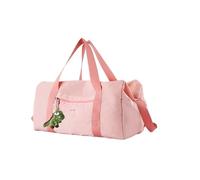 Oxford Faltbare Reisetasche Sport Reisetasche Gym Schulter Weekender Overnight 37L Wasserdicht Große Kapazität for Frauen(Pink)