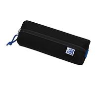 Oxford Federmäppchen für Mädchen und Jungen, rechteckig, Stifte-Etui, langlebig, schwarz