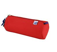 Oxford, Federmäppchen, rund, groß, mit Gummizug, 22 cm, Rot