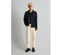 Oxford-Hemd boxy blau XXL
