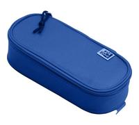 Oxford Schlamper-Etui, Polyester, oval, blau