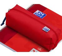 Oxford Schlamper-Etui Polyester rechteckig gross rot recyclebar Farben passend zu den