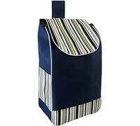 Oxford Stoff Einkaufstasche, Faltbare Ersatztasche für Warenkorb, Faltbare Ersatz Einkaufstasche Wasserdicht für Einkaufswagen (Blau)