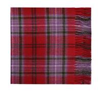 Oxfords Cashmere Reine Schurwolle Luxury Tartan Schal, Kelly