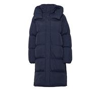 OXMO BY OXElice Damen Steppmantel Wintermantel Winterjacke warm gefüttert hochabschließender Kragen robustes und hochwertiges Material, Größe:38, Farbe:Total Eclipse (194010)