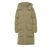 OXMO BY OXElice Damen Steppmantel Wintermantel Winterjacke warm gefüttert hochabschließender Kragen robustes und hochwertiges Material, Größe:36, Farbe:Covert Green (180617)