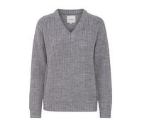 OXMO Strickpullover Damen grau, L