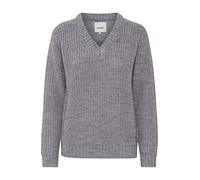 OXMO Strickpullover Damen grau, L