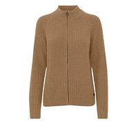 OXMO by OXSal Damen Strickjacke Feinstrick Cardigan Strickcardigan Troyer Kragen