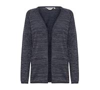 OXMO Danila Damen Strickjacke Feinstrick Cardigan Strickcardigan mit offenem V-Ausschnitt, Größe:M, Farbe:Ensign Blue (70260)