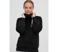 OXMO Fleecepullover Damen schwarz, L