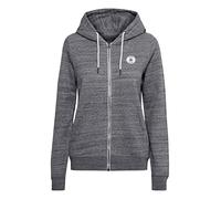 OXMO Kapuzensweatjacke Damen grau, S