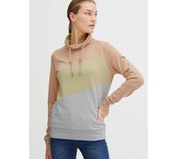 Kapuzenpullover OXMO "Hoodie OXAgda", Damen, Gr. M, rosa (mahogany rose), Obermaterial: 70% Baumwolle CO. 30% Polyester PES., Sweatshirts Kapuzenpullover (44451166-M) mahogany rose
