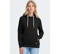 Kapuzenpullover OXMO "Hoodie OXMille", Damen, Gr. S, schwarz, Obermaterial: 55% Polyester PES. 45% Baumwolle CO., Pullover Kapuzenpullover (40169716-S) schwarz