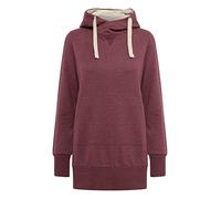 OXMO Jenny Damen Kapuzenpullover Hoodie Pullover mit Kapuze, Größe:XS, Farbe:Zinfandel (73006)