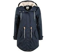 OXMO Jolina Damen Regenmantel Regenjacke Übergangsjacke, Größe:M, Farbe:Insignia Blue (194010)