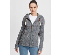 OXMO Kapuzensweatjacke Damen grau, S