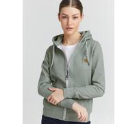 OXMO Kapuzensweatjacke Damen grau, S