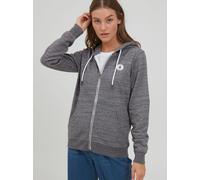 OXMO Kapuzensweatjacke Damen grau, XS