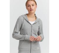 OXMO Kapuzensweatjacke Damen hellgrau, S
