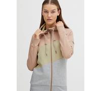 OXMO Kapuzensweatjacke Damen rosa, M