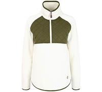 OXMO Malita Damen Fleecejacke Sweatjacke Jacke, Größe:XXL, Farbe:Off White (114201)