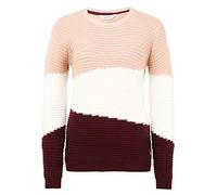 OXMO Olma Damen Strickpullover Grobstrick Pullover, Größe:XXL, Farbe:Mahogany Rose (151511)