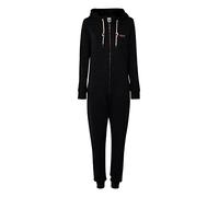OXMO OVA Damen Overall Jogginganzug Onesie, Größe:L, Farbe:Black (799000)