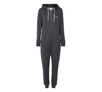 OXMO OVA Damen Overall Jogginganzug Onesie, Größe:L, Farbe:DAR Grey M (798288)